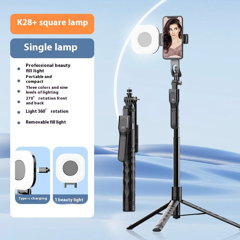 Mobile Phone Bluetooth Selfie Stick Stabilizer Floor Stand