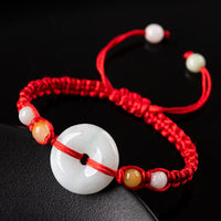 Jade Red Rope Bracelet