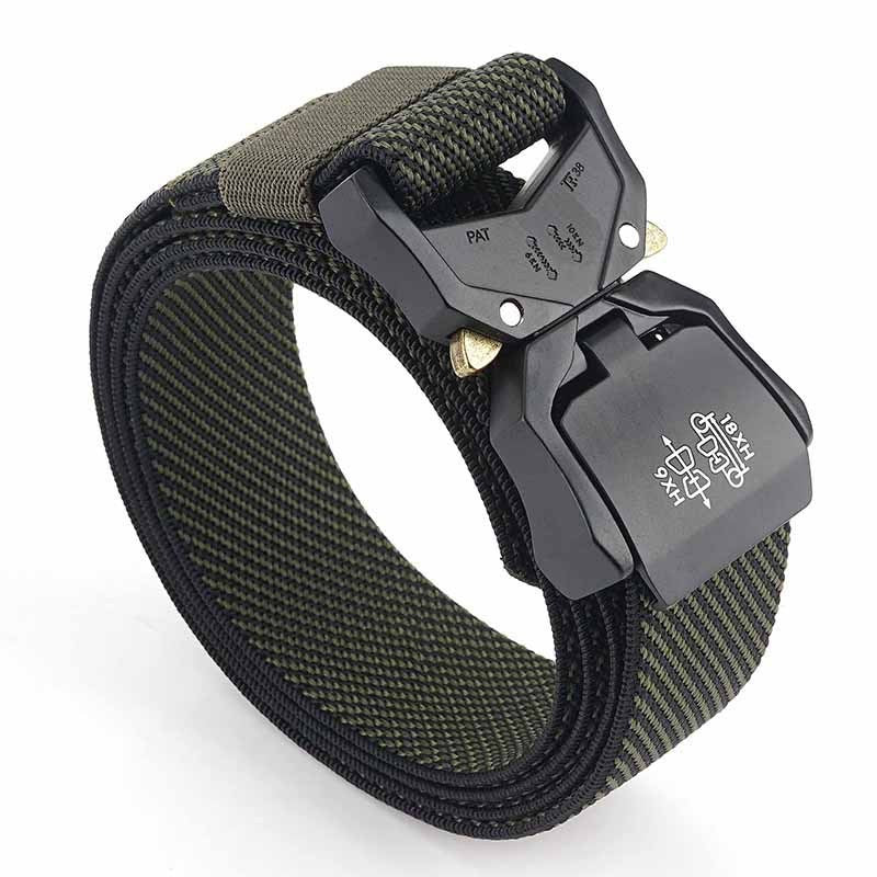 Polyester Tactical Belt – Quick Release Aluminum Alloy Buckle