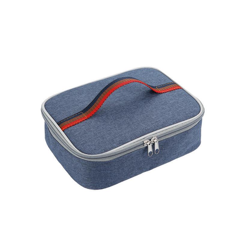 Japanese Oxford Cloth Portable Insulated Thick Aluminum Foil Lunch Thermal Bag
