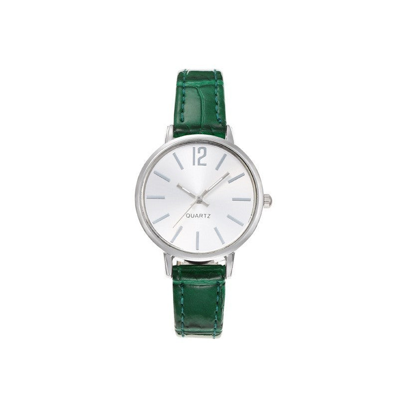 Thin Belt Scale Fashionable Simple Temperament Women's Watch