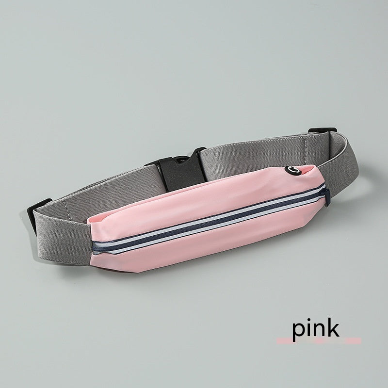 Ultra-Thin Waterproof Sports Waist Bag – Lightweight Storage for Running & Gym