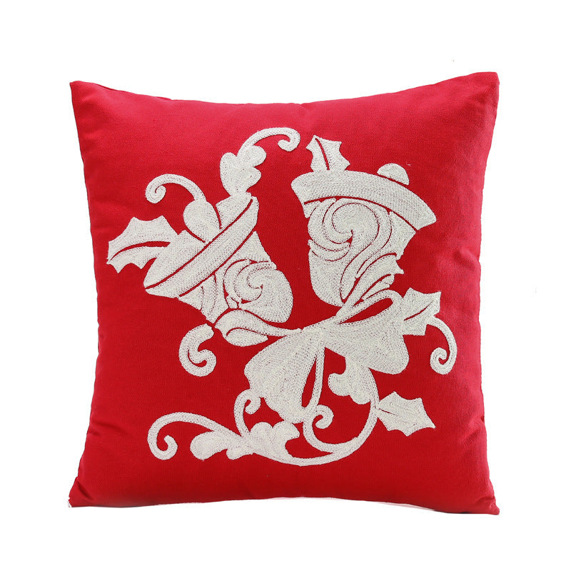 Santa Claus Tree Snowman Sofa Cushion Cover Pillow Case