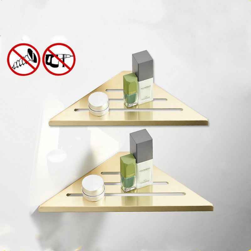 304 Stainless Steel Anti Rust Shower Gel Shelf No Drill