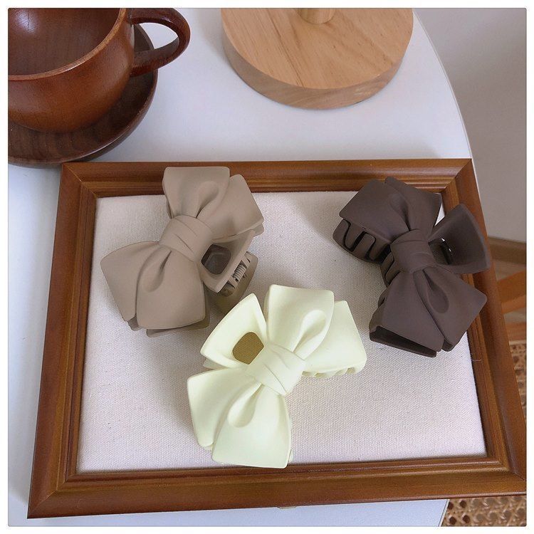 Barrettes All-match Hair Updo Holder Simple High Ponytail Shark Clip