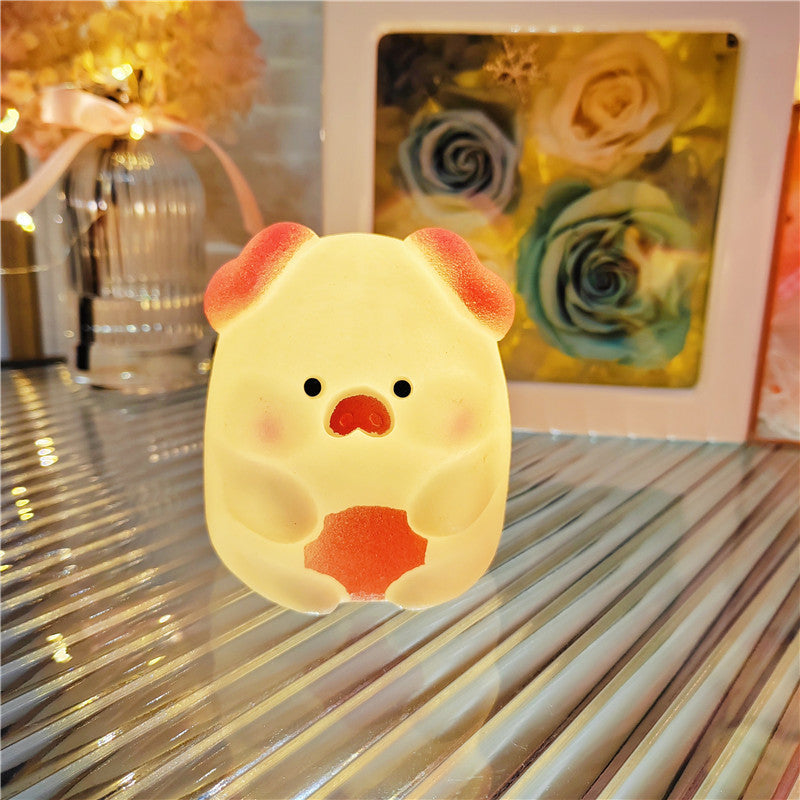 Cartoon Luminous Toy Children Cute Led Small Night Lamp