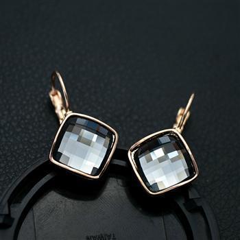 Korean Style Graceful Earrings Simple Square
