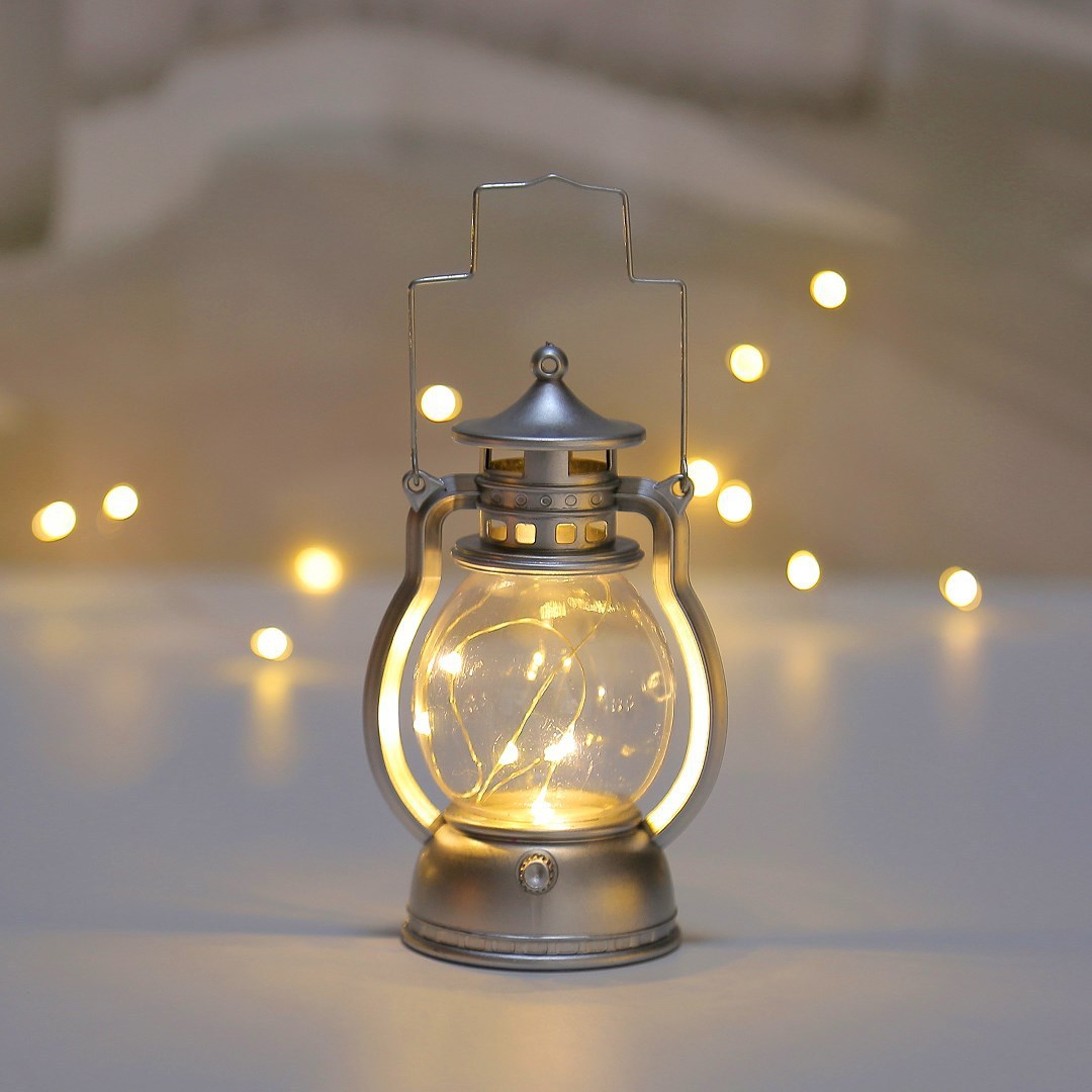 Christmas Decoration Retro Kerosene Lamp Bar Ambience Light