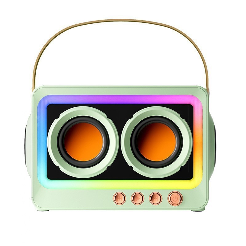Plastic Bluetooth Retro Mini Speaker For Car And Desk