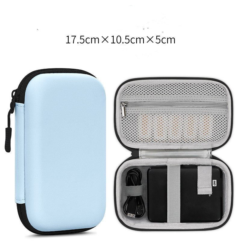 Leather Mobile Hard Disk Digital Storage Bag