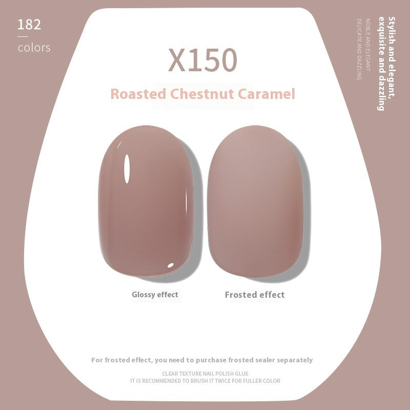 Nude Ice Transparent Color Cherry Red White UV Polish