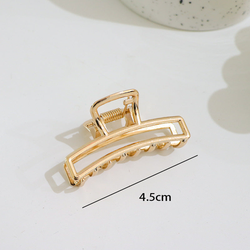 Shark Clip Small Size Back Head Metal Barrettes