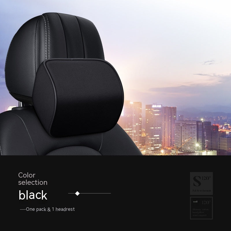 Comfortable Memory Foam Headrest Car Interior