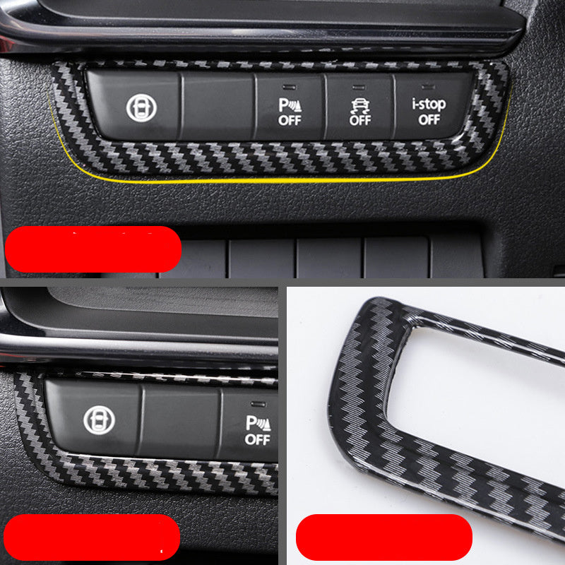 Suitable For Mazda 3 Button Frame Stickers Interior Sequins Modification