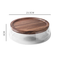 Glass Dried Fruit Plate