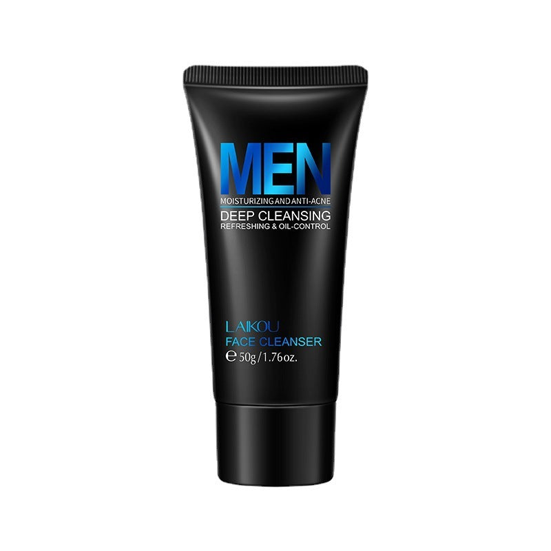 Aqua Based Men Facial Scrub Cleanser 50g Safe Formula