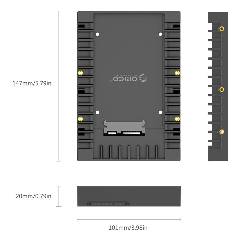 ORICO SATA Adapter – 2.5" to 3.5" Hard Disk Switching Box for SSD