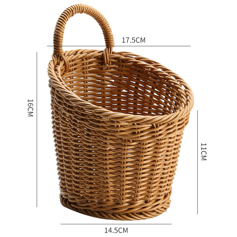Bathroom Storage Basket for Toilet – Organizer for TP, Wipes & Toiletries
