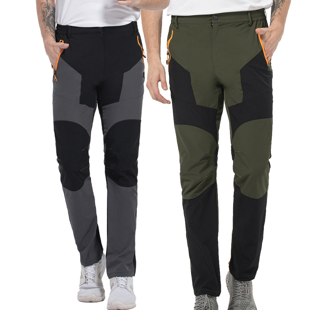 Men’s Outdoor Pants – Quick-Dry Elastic Cycling Waterproof Trousers