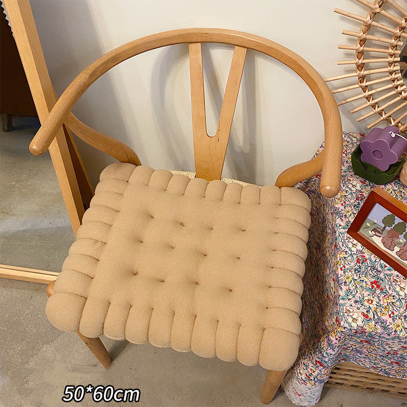 Biscuit Mat Dining Table Chair Mat Japanese Tatami Cushion