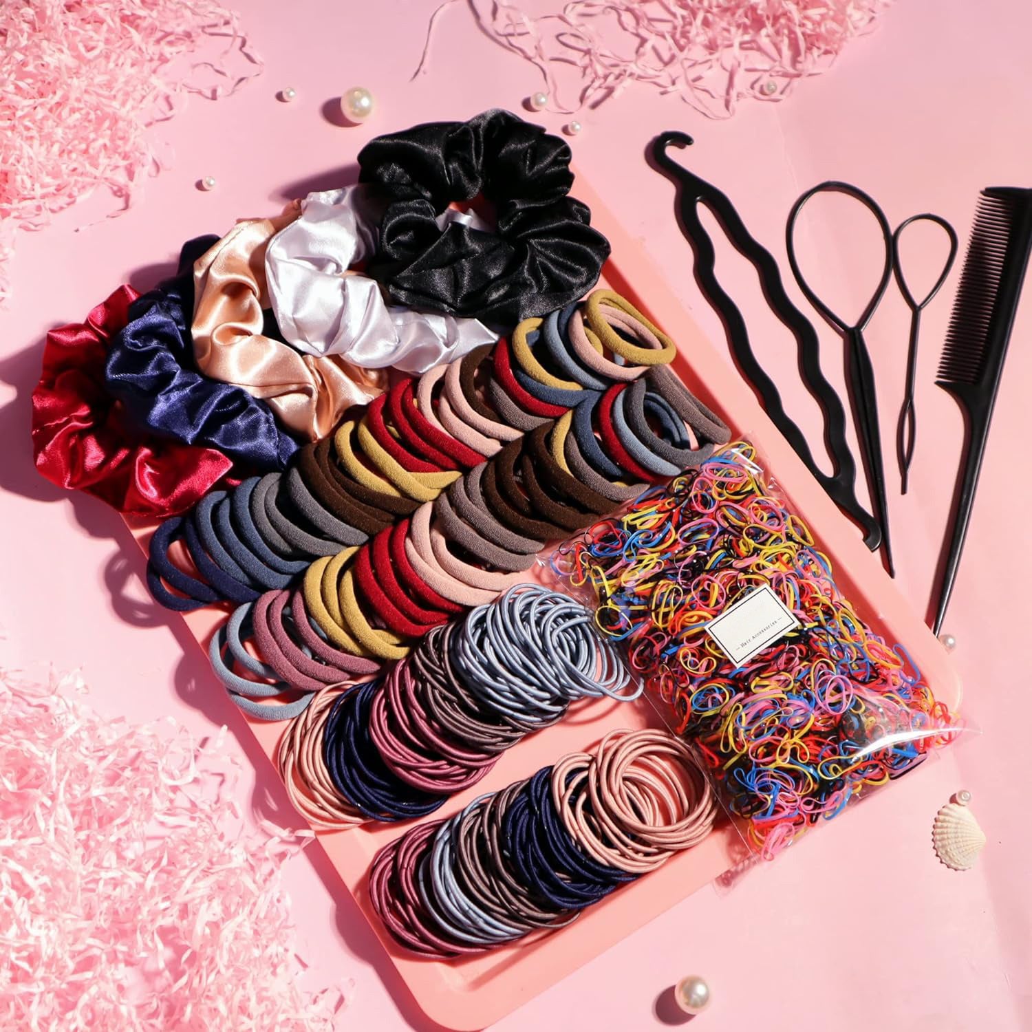 Large Intestine Ring Hair Accessories Suit Korean Color