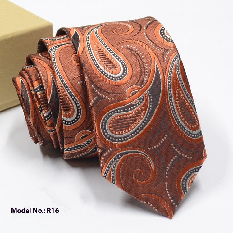 Exquisite Jacquard Wedding Groom Tie