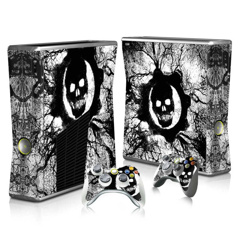 Film Game Machine Skull Sticker