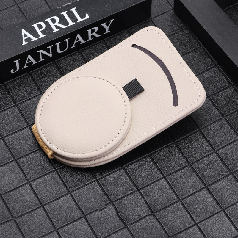 Universal Car Glasses Holder – Sun Visor Eyeglasses Clip & Sunglasses Case, Auto Interior Accessories