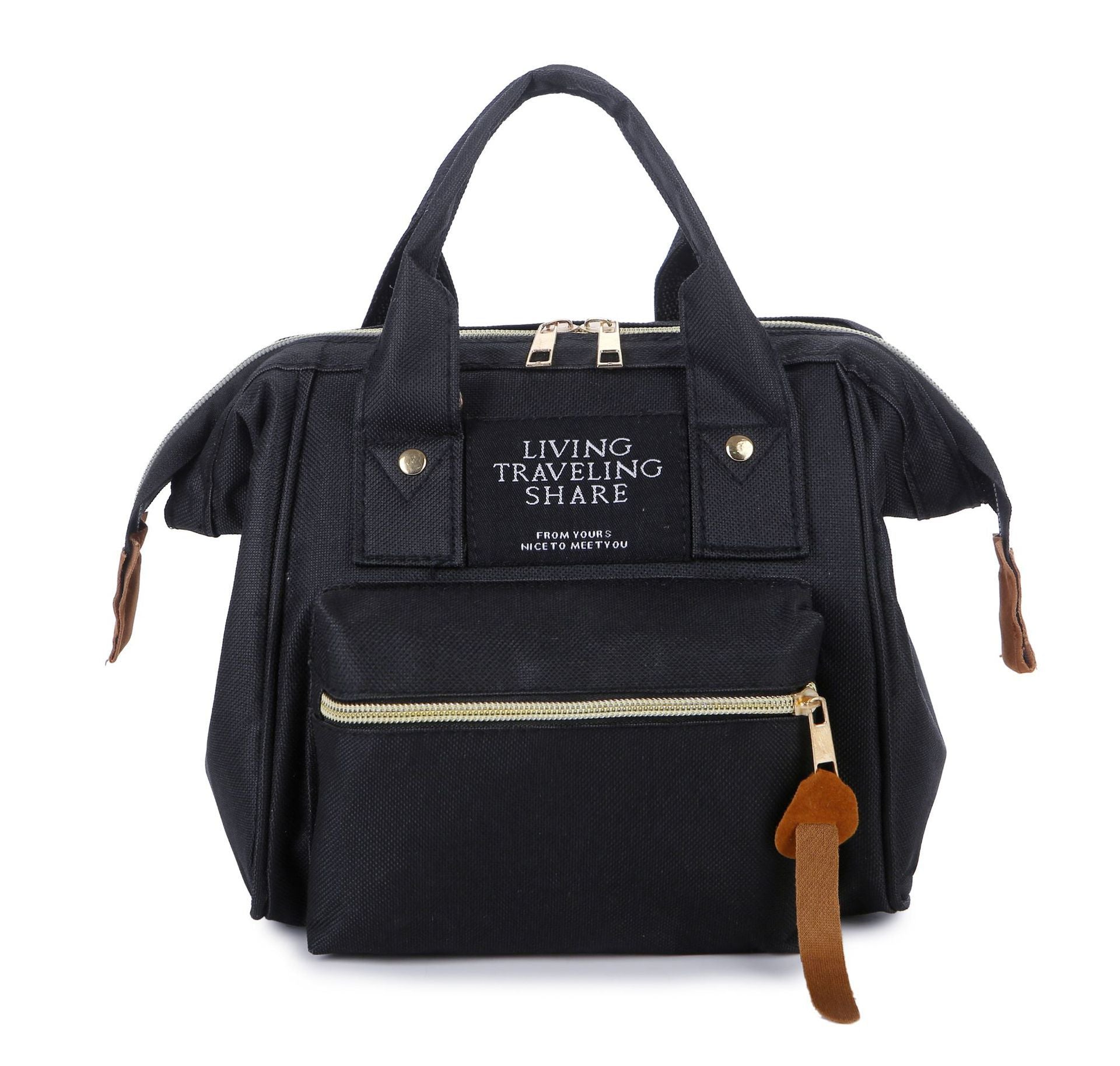 MomMini Oxford Shoulder Backpack – Compact, Cute & Functional for Moms