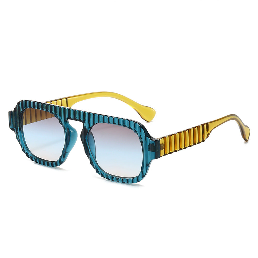 Square Frame Fashion Sunglasses – UV Protection for Men & Women