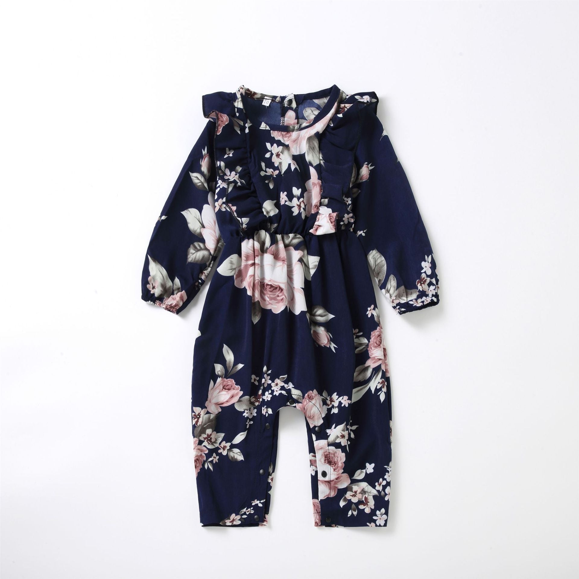 New Women's Deep V Strap Jumpsuit Parent-child Outfit