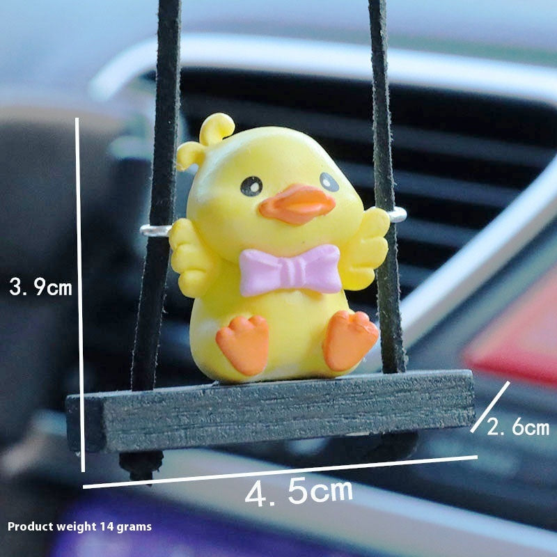 Duck Car Interior Decoration Cute Pendant