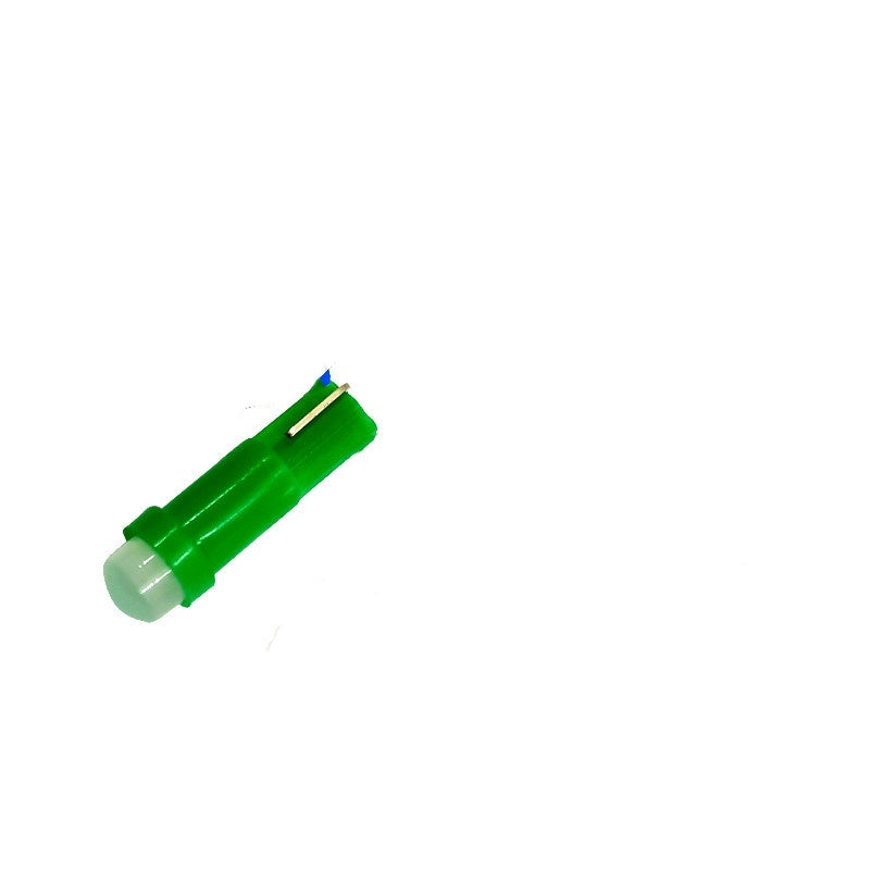 Car Bulb Ceramic T5 LED Instrument Light, T5 1SMD 3D Astigmatism COB Indicator and Makeup Light