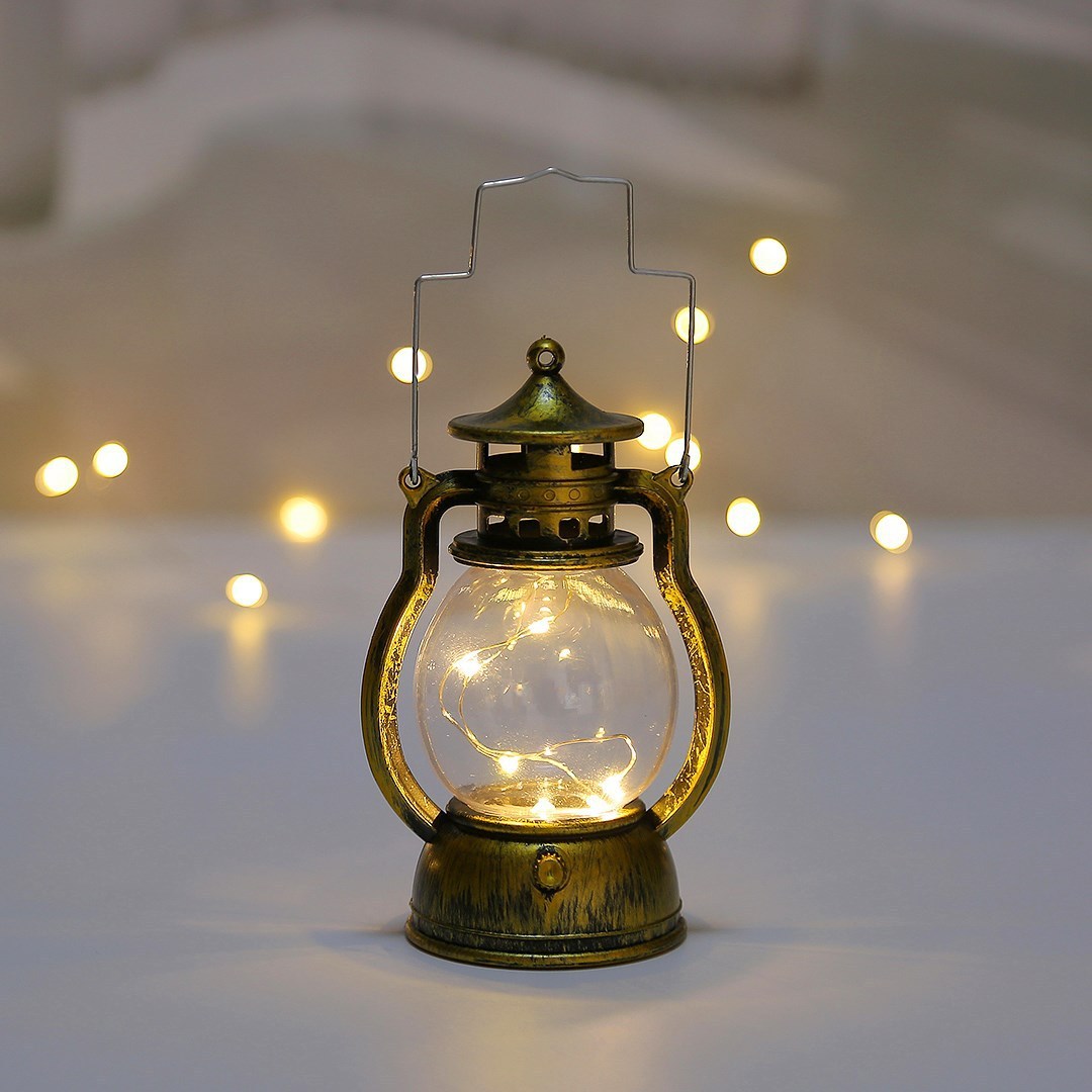 Christmas Decoration Retro Kerosene Lamp Bar Ambience Light