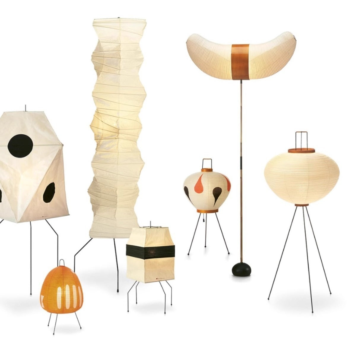 Japanese-style Floor Lamp Hotel Homestay Retro Rice Paper