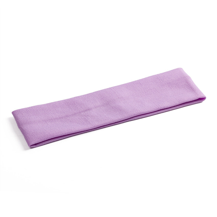 Fabric candy color women's towel yoga headband ���