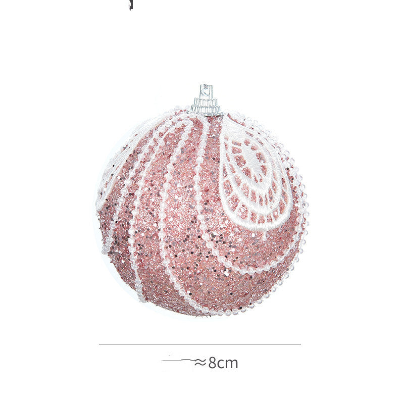 Christmas Tree Decoration  Hanging Balls  Colored Balls  Painted