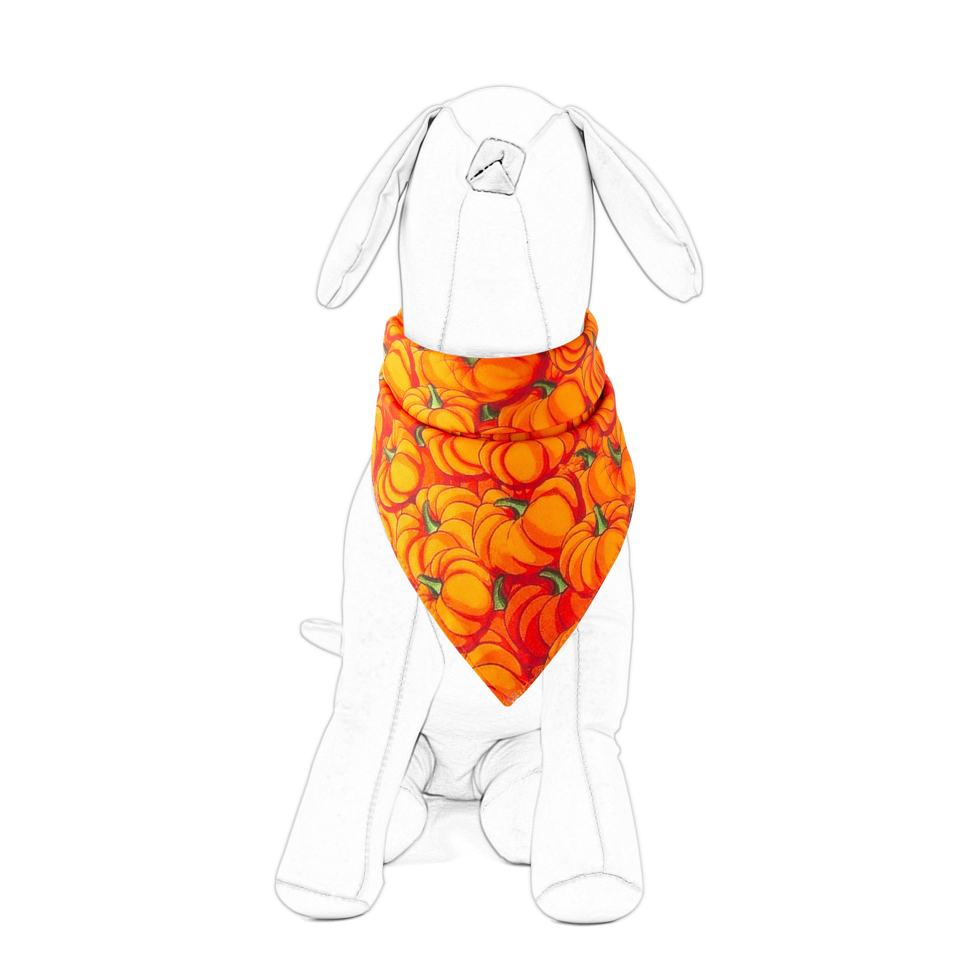 Halloween Pet Bandana – Festive Saliva Towel for Dogs and Cats