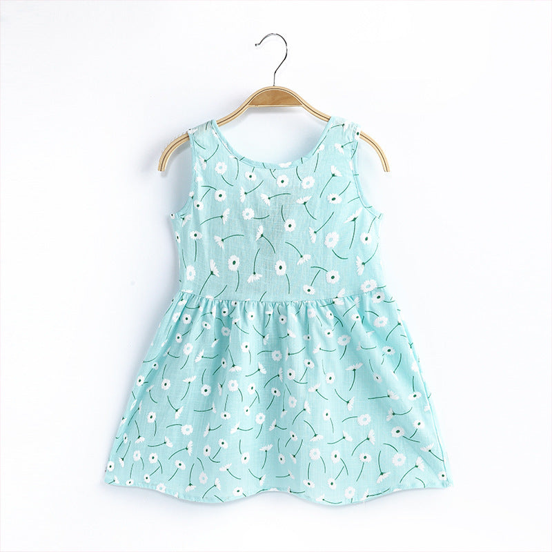 Sleeveless Vest Children's Dress