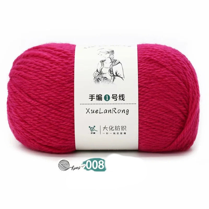 Hand-Knitted Scarf Yarn Ball, 4-Strand Coarse Australian Wool – DIY Knitting, Crochet, and Craft Projects
