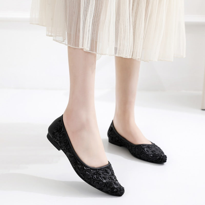 Women's Waterproof Non-slip Outer Wear Low-top Shallow Shoes