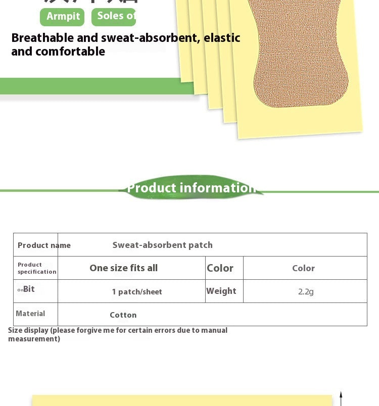 Summer Hot And Easy To Sweat Men's And Women's Underarm Sweat Stick