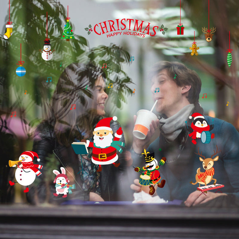 Christmas Glass Window Stickers Decoration