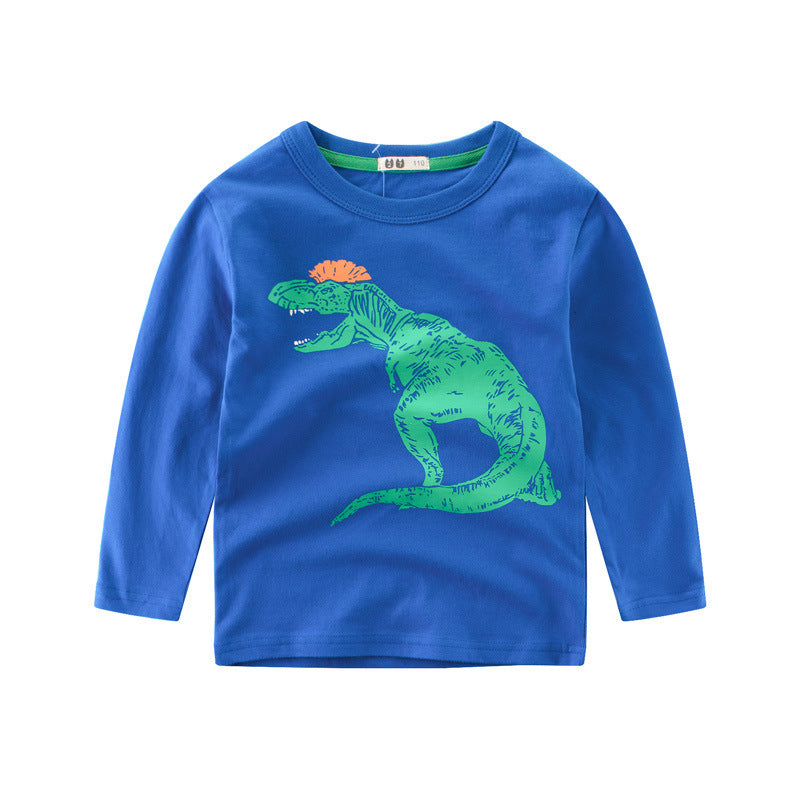 Kids Dinosaur Costume Long Sleeve Soft Fabric Regular Fit
