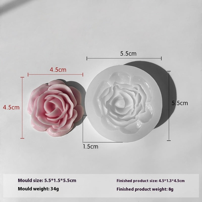 Flower Aromatherapy Candle Silicone Mold DIY