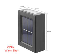 2pcs Warm light