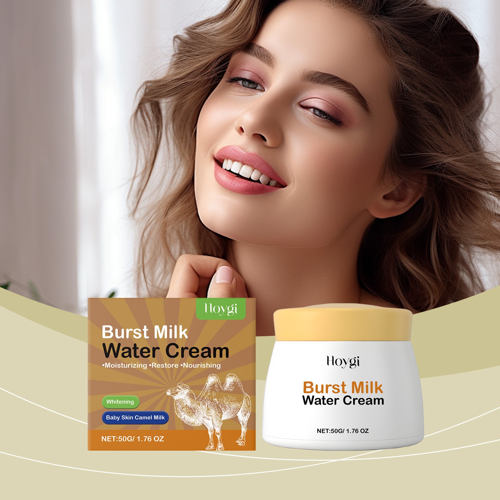 Gentle Moisturizing Nourishing Facial Skin Daily Skin Care Moisturizing Cream