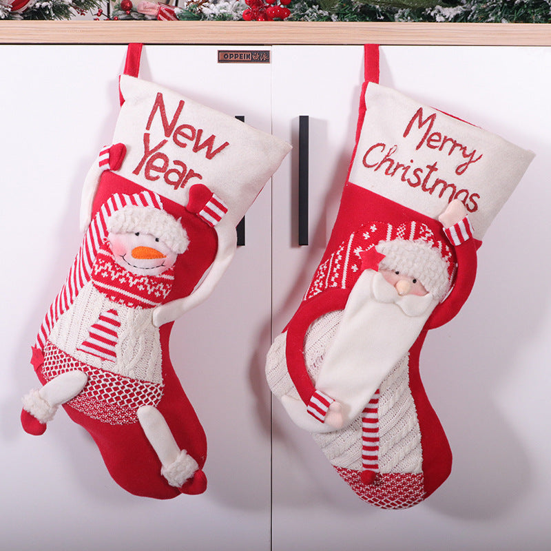 Christmas Eve Candy Stocking Decoration