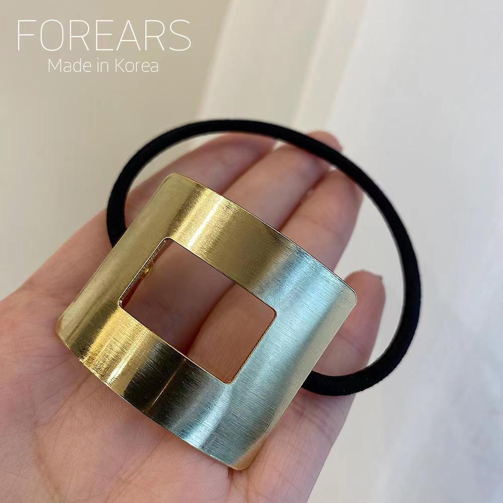F130 Metal Hair Band Hair Band Korean Semicircle Simple Internet Celebrity