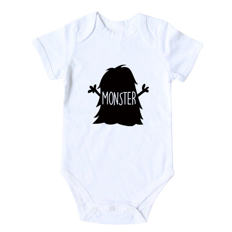 Parent-child T-shirt Crew Neck Top Khmer Short Sleeve